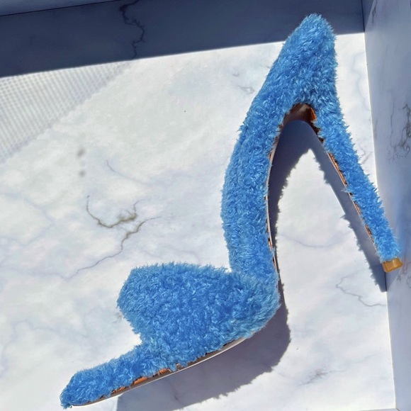 Kandee Towelling Mules - Picture 2 of 3